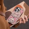 Strawberry Bear & Labubu Phone Case​