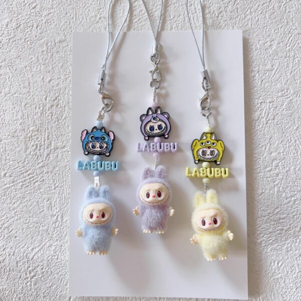 Labubu Keychain & Phone Pendant Strap