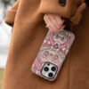 Strawberry Bear & Labubu Phone Case​