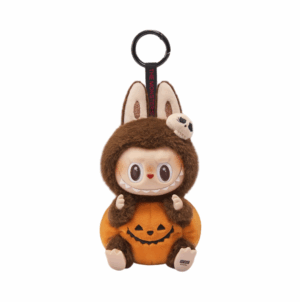 Happy Halloween Party Series-Sitting Pumpkin Vinyl Plush Pendant