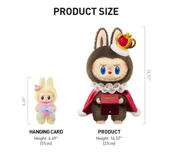 THE MONSTERS Let's Checkmate Series-Vinyl Plush Doll