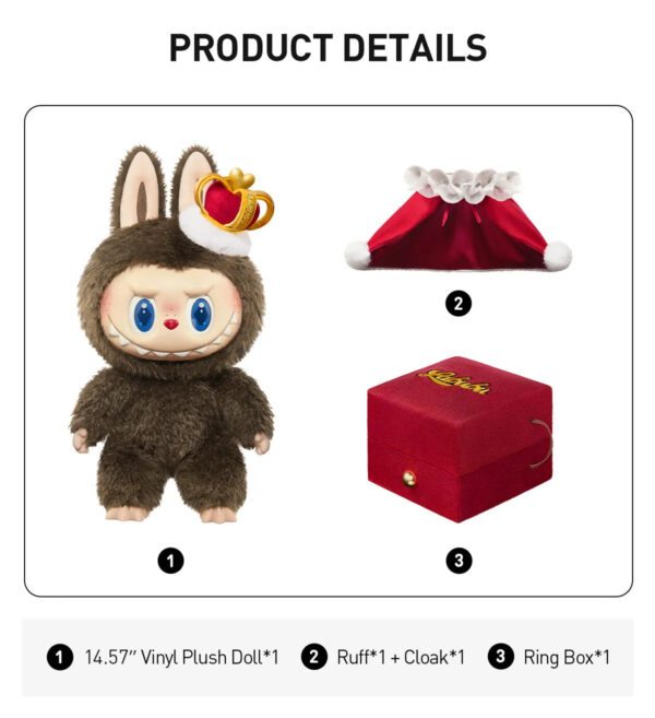 THE MONSTERS Let's Checkmate Series-Vinyl Plush Doll