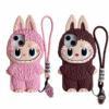 Labubu phone and headphone protective case