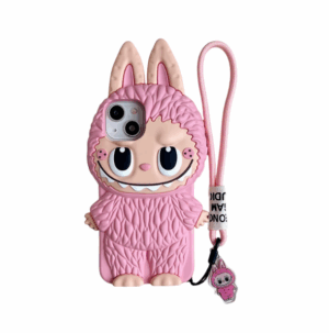 Labubu phone and headphone protective case