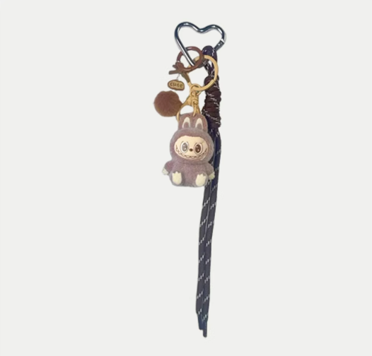 Miu-style Labubu Keychain Bag Charm​