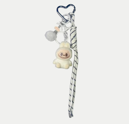 Miu-style Labubu Keychain Bag Charm​